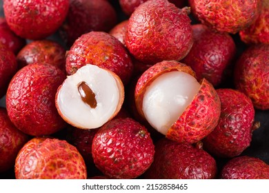 fresh litchi, lichee fruit texture background - Powered by Shutterstock