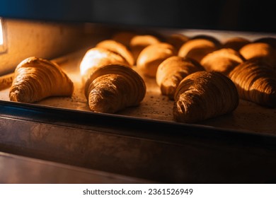 fresh and lush croissants from the oven - Powered by Shutterstock