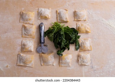 Fresh Made Italian Spinach Ravioli