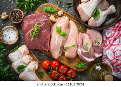 Fresh Meat Assortment - Beef, Pork, Chicken.