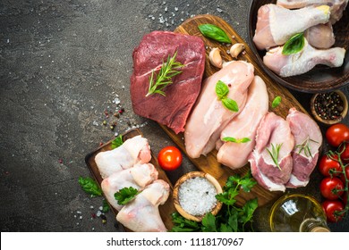 Fresh Meat Assortment - Beef, Pork, Chicken.