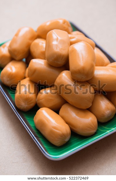 Fresh Mini Sausage Dish Wurst Stock Photo Edit Now