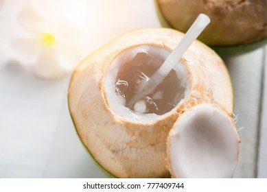 Fresh Organic Coconut Water