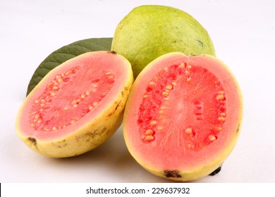 Fresh Organic Guava Fruit.