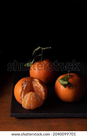 Similar – Image, Stock Photo Small tangerines Fruit