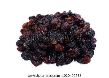 Fresh organic thompson raisins
