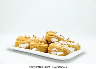 Fresh Pakistan Bakery Items White Background