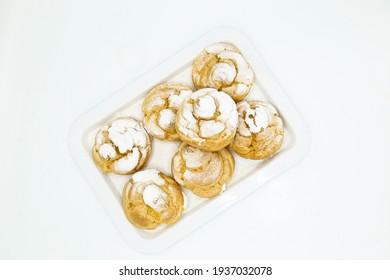 Fresh Pakistan Bakery Items White Background