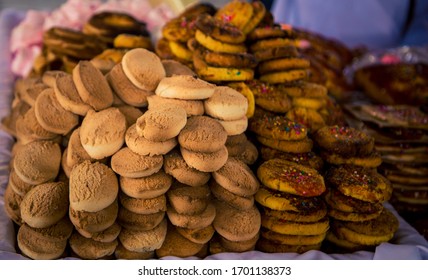 Fresh Pastries At San Pedro Market Cusco
