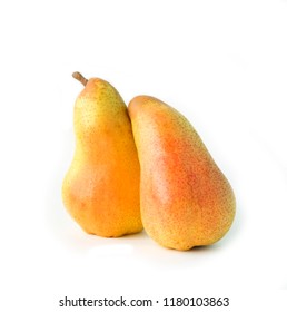 Fresh Pear Abbot On White Background