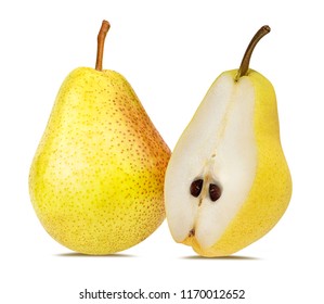 Fresh pear isolated on white background - Shutterstock ID 1170012652