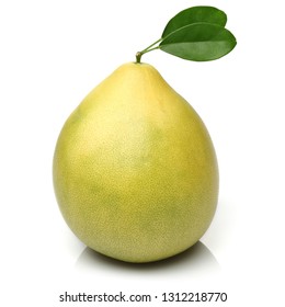 Fresh pomelo fruit isolated on white background - Shutterstock ID 1312218770