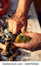 Fresh Porcini Mushroom In Sicily