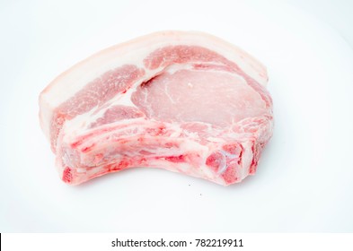 Fresh Pork Thigh Closeup