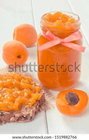 Similar – Foto Bild Aprikosen Marmelade Frucht