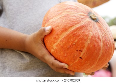 fresh pumpkins