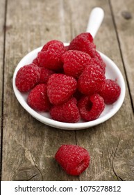 Fresh Rasberries Closeup