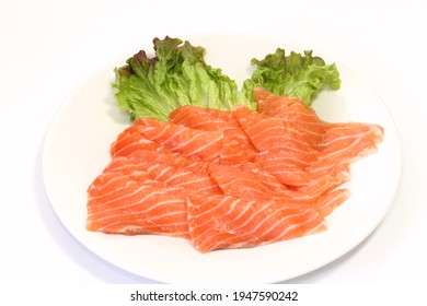 Fresh Raw Atlantic Salmon Produced In Norway