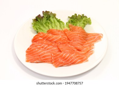 Fresh Raw Atlantic Salmon Produced In Norway