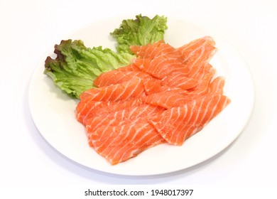 Fresh Raw Atlantic Salmon Produced In Norway