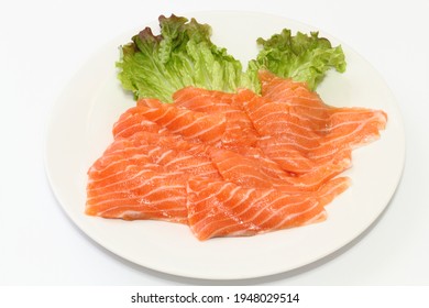 Fresh Raw Atlantic Salmon Produced In Norway