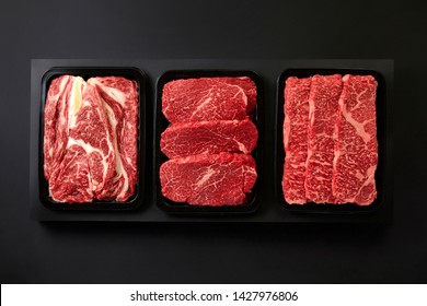 fresh raw meat stone tray - Powered by Shutterstock