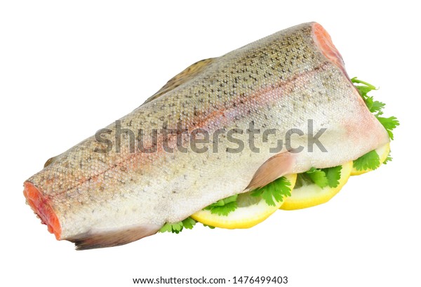 Fresh Raw Rainbow Trout Fish Head Stock Photo Edit Now 1476499403