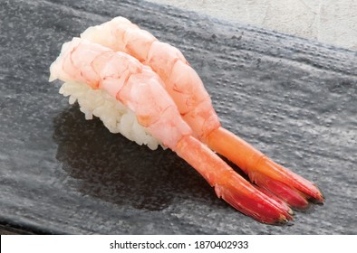 Fresh Raw Seafood Sweet Shrimp Sushi