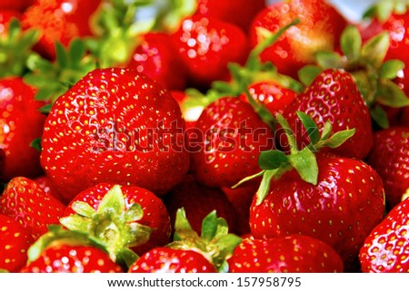 Similar – strawberries Food Fruit