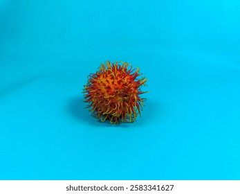 Rambután fresco y maduro