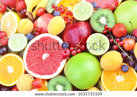 Similar – bunch of fruits Food Fruit