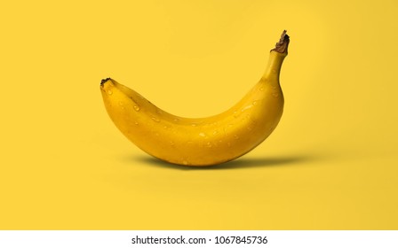 345,668 Banana on yellow background Images, Stock Photos & Vectors ...