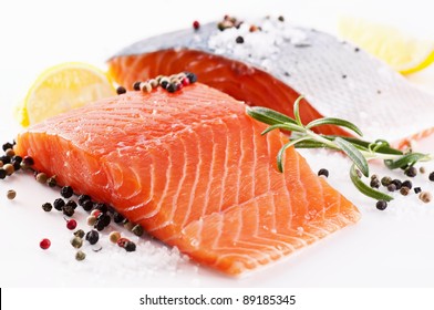 Fresh Salmon With Spices