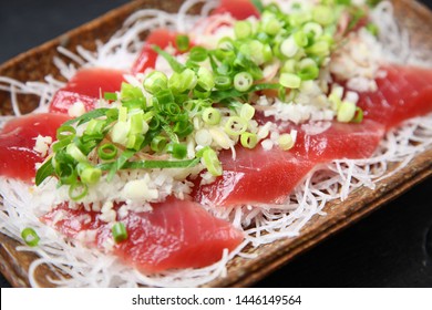 Fresh Skipjack Tuna Sashimi Plate