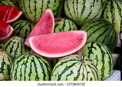 Fresh Sliced Watermellon.