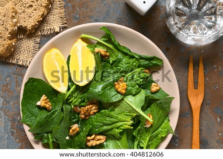 Similar – Spinach and Walnut Salad