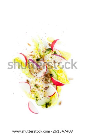 Similar – Salad made of seafood Food