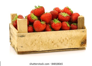 Crate Of Strawberries Images Stock Photos Vectors Shutterstock