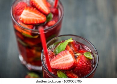 Fresh Strawberry Cocktail