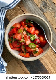 Fresh Strawberry And Jalapeño Fruit Salsa