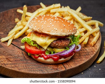 Hamburger Frites Hd Stock Images Shutterstock