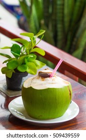 Fresh Tender Green Coconut Drink