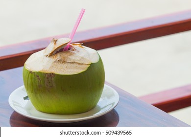 Fresh Tender Green Coconut Drink