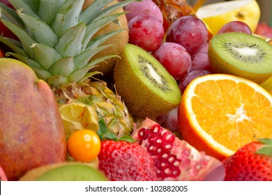 Fresh Tropical Fruits Stock Photo 102882005 | Shutterstock