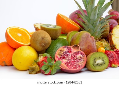 Fresh Tropical Fruits Stock Photo 128442551 | Shutterstock