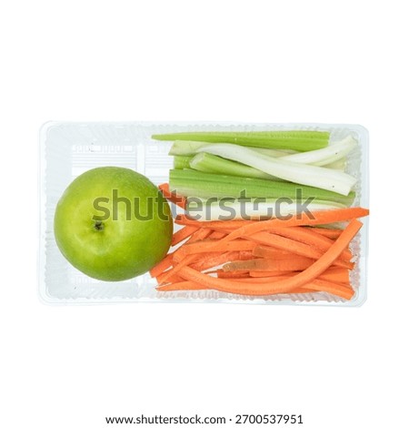Fresh vegetable mix for pickling – celery, carrots, apples, dill, hot red pepper, and horseradish