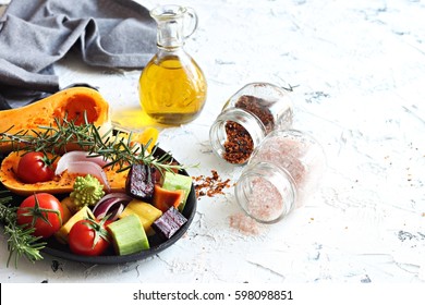 Fresh vegetable plate - Powered by Shutterstock