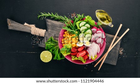 Similar – Hähnchen am Spieß für Grillen zubereiten