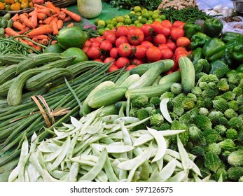 Fresh Vegetables - Shutterstock ID 597126575