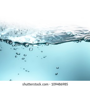 Fresh Water With Bubbles